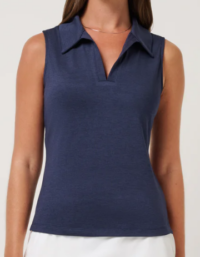 Women's <br>Travis Mathew <br> Skyloft Light <br>Sleeveless Polo 2.0