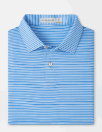 Men's Peter Millar<br>Featherweight Payne Stripe<br>Performance Polo
