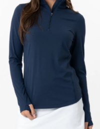 Women's <br>Rhoback Solid<br>Performance Q-Zip