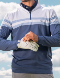 Men's Rhoback <br> Horizon Block <br> Peformance Q-Zip